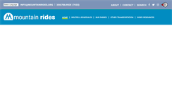 Desktop Screenshot of mountainrides.org